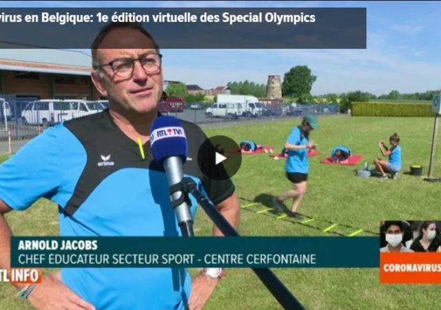 Participation virtuelle au Special Olympics Belgium 2020